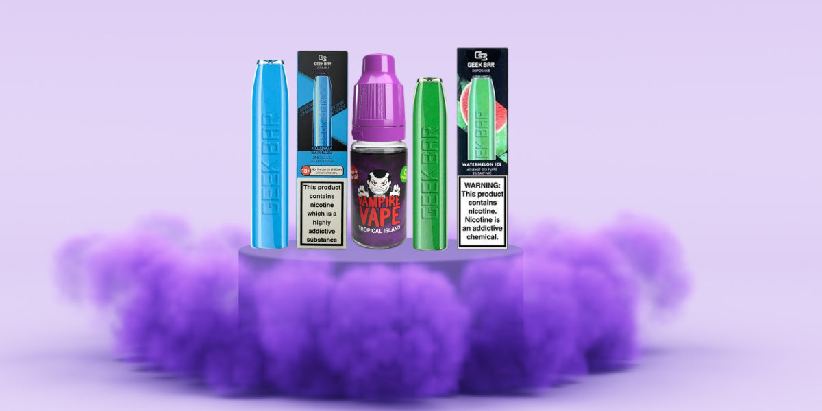 Geek Bar Disposables Vs Vampire Vape: Which One Has Better Flavour?