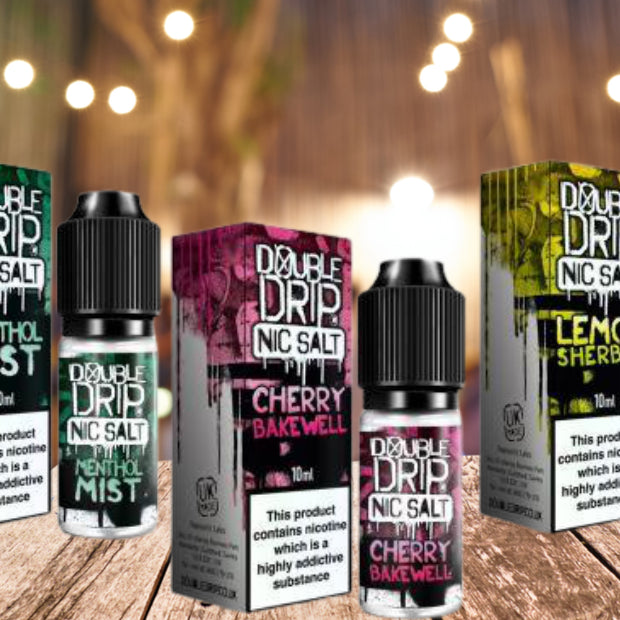 Pioneering E-Liquid Brands Face-Off: Vampire Vape vs. Double Drip Nic Salt