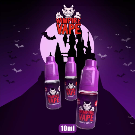 Top Seven Vampire Vape Eliquid Flavours