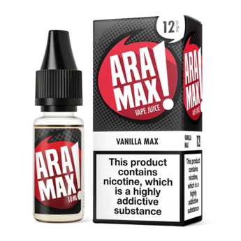 Aramax Eliquid 10ml - Vanilla Max