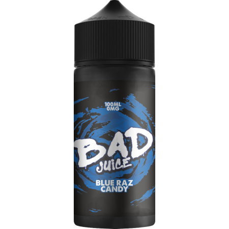 Bad Juice Blue Raz Candy 100ml Shortfill - vapesdirect