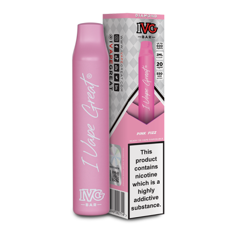 IVG Diamond Disposable Air Bar - Pink Fizz - vapesdirect