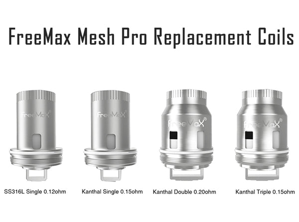 FreeMax Mesh Pro Replacement Coils 3 Pack - vapesdirect