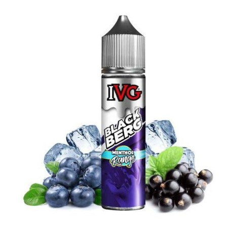 IVG Menthol 50ml Shortfill - Blackberg - vapesdirect