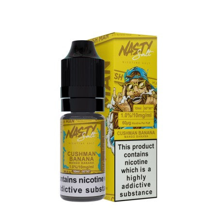 Nasty Juice Nic Salts Cushman Banana - vapesdirect