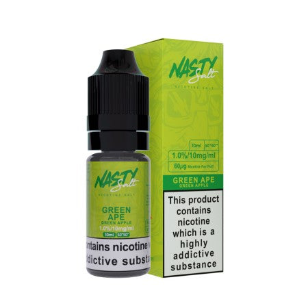 Nasty Juice Nic Salts Green Ape - vapesdirect