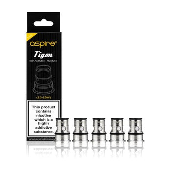 Aspire Tigon Replacment Coils 5pk - vapesdirect