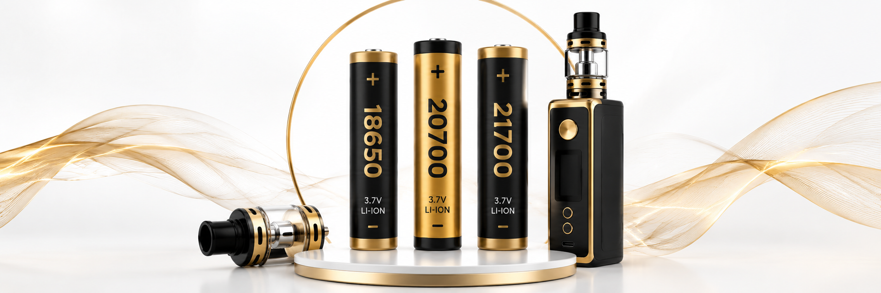 Best Vape Batteries UK 2026: 18650, 20700 and 21700: What's the Difference and Which Do You Need?