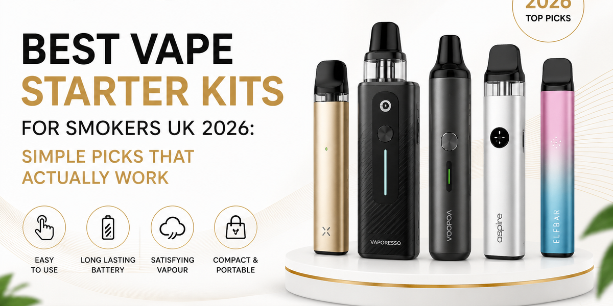 Best Vape Starter Kits for Smokers UK 2026: Simple Picks That Work | Vapes Direct Vapesdirect Best Vape Starter Kits for Smokers UK 2026: Simple Picks That Work | Vapes Direct Vapesdirect