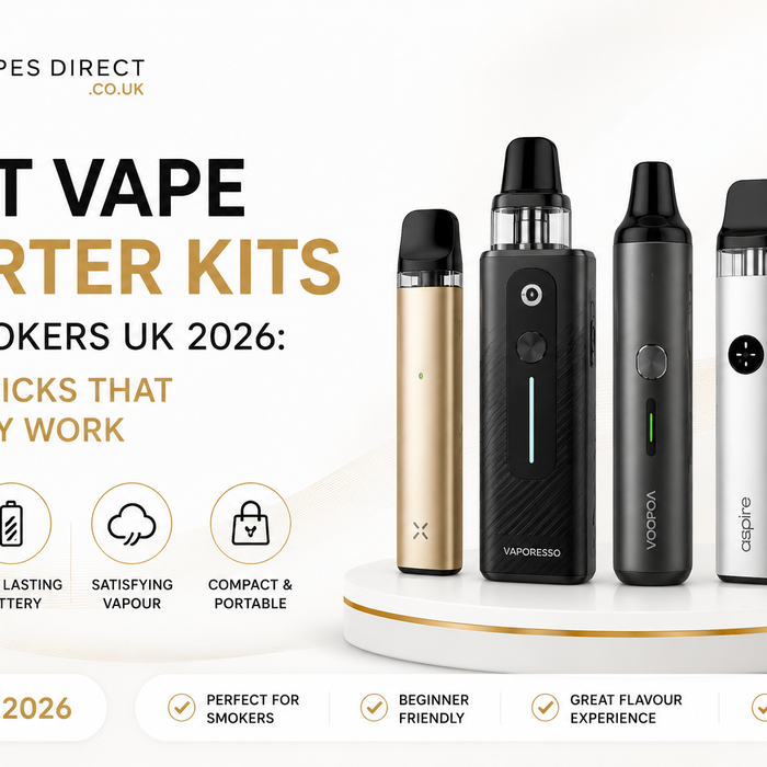 Best Vape Starter Kits for Smokers UK 2026 - Simple Picks That Actually Work