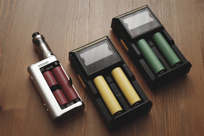 e cigarette battery types Different types of vape battery chargers and their features. — Vapesdirect
