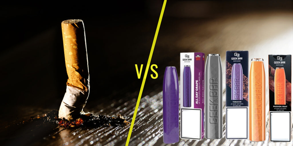 Geek Bar vs Cigarettes: Is Geek Bar better than a Cigarette?