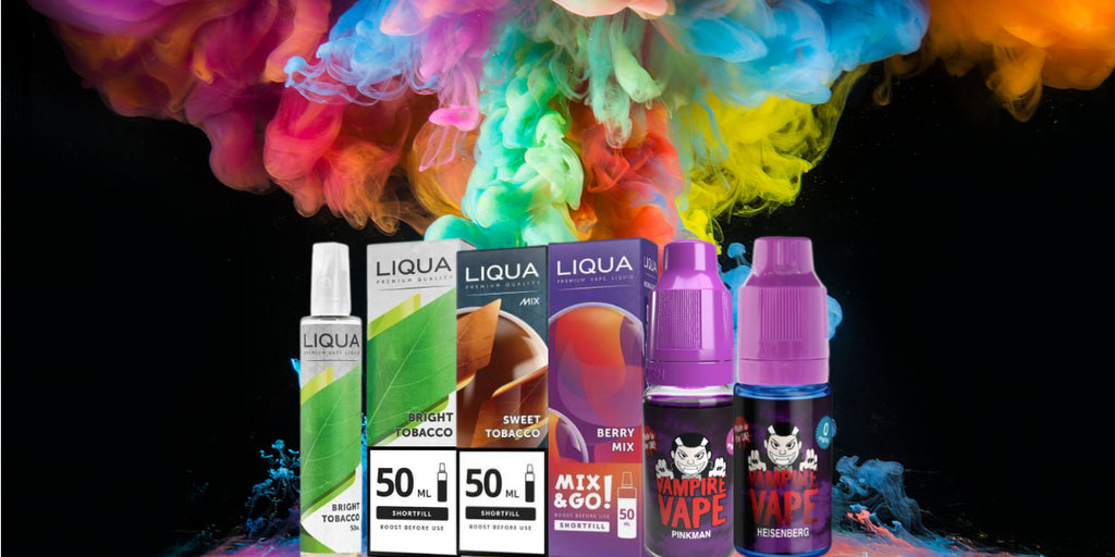Liqua Mix Shortfills vs Vampire Vape Flavour: Which E-liquid do you really want to try!