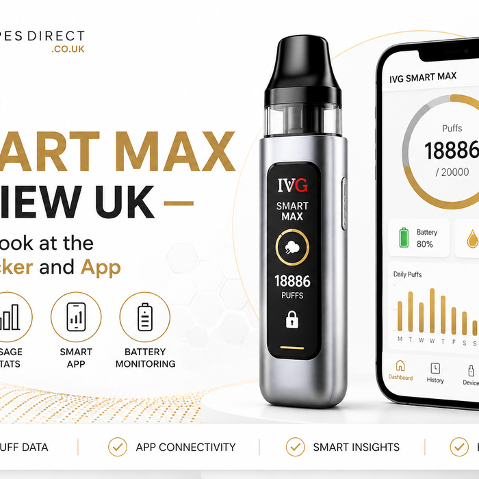 IVG Smart Max Review UK — An Honest Look at the Puff Tracker and App