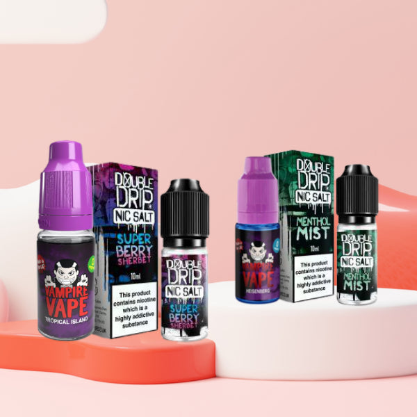 Vampire Vape and Double Drip Nic Salt: Which One Do You Prefer for Your Partner?