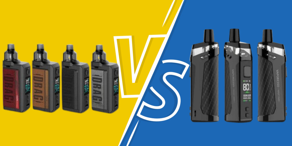 VooPoo Kits vs Vapresso Vape Kits:  A Side-by-Side Comparison