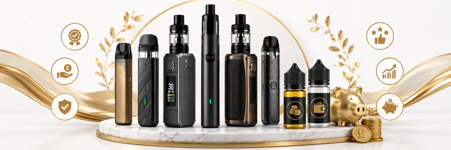 best value vape Vapes UK Hyde Edge RAVE 4000 5mL Color:Pink