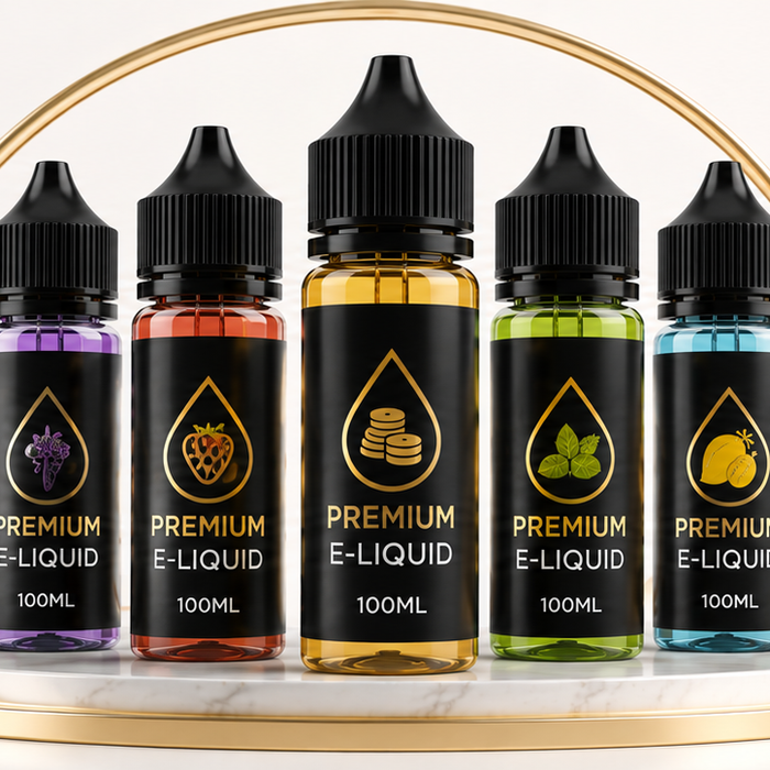 100ml shortfill and nic salt e-liquid bottles compared for value per ml