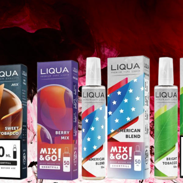 Why You Should Try Liqua Mix & Go Shortfills?
