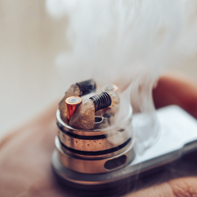 can bad coil damage vape battery