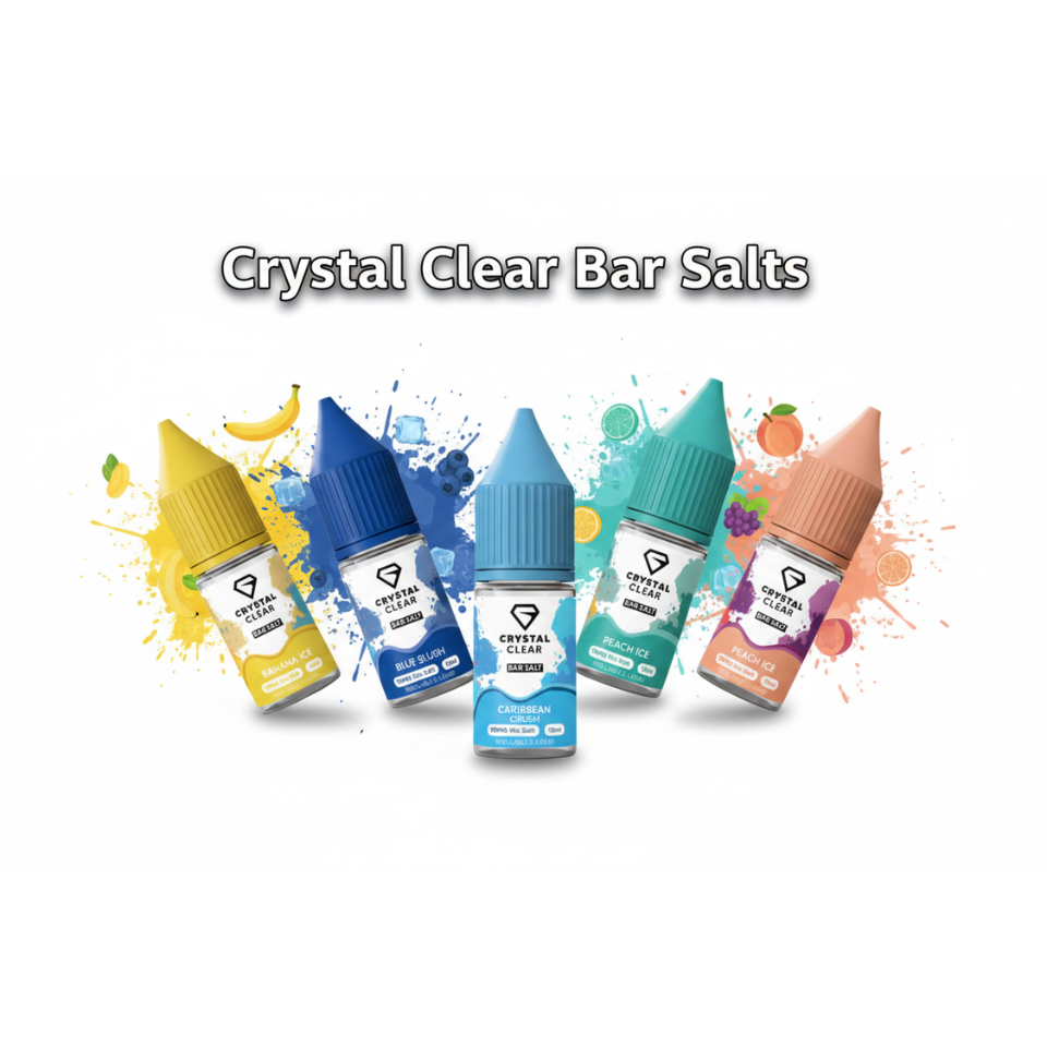 Crystal Clear Bar Nic Salts 10ml