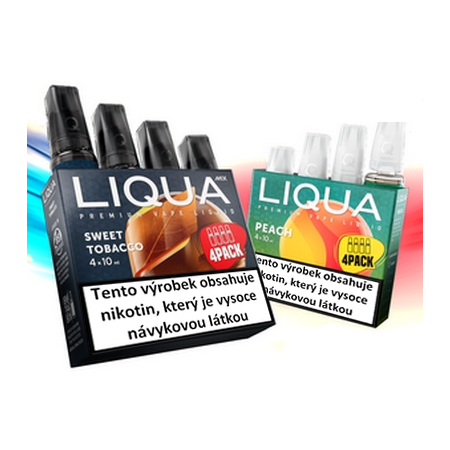 LIQUA 10ml E-Liquid 4 Pack — Vapesdirect