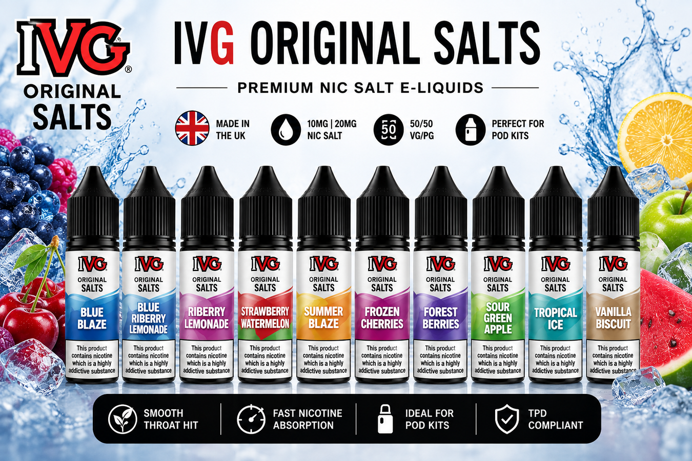 IVG Original Nic Salts Collection