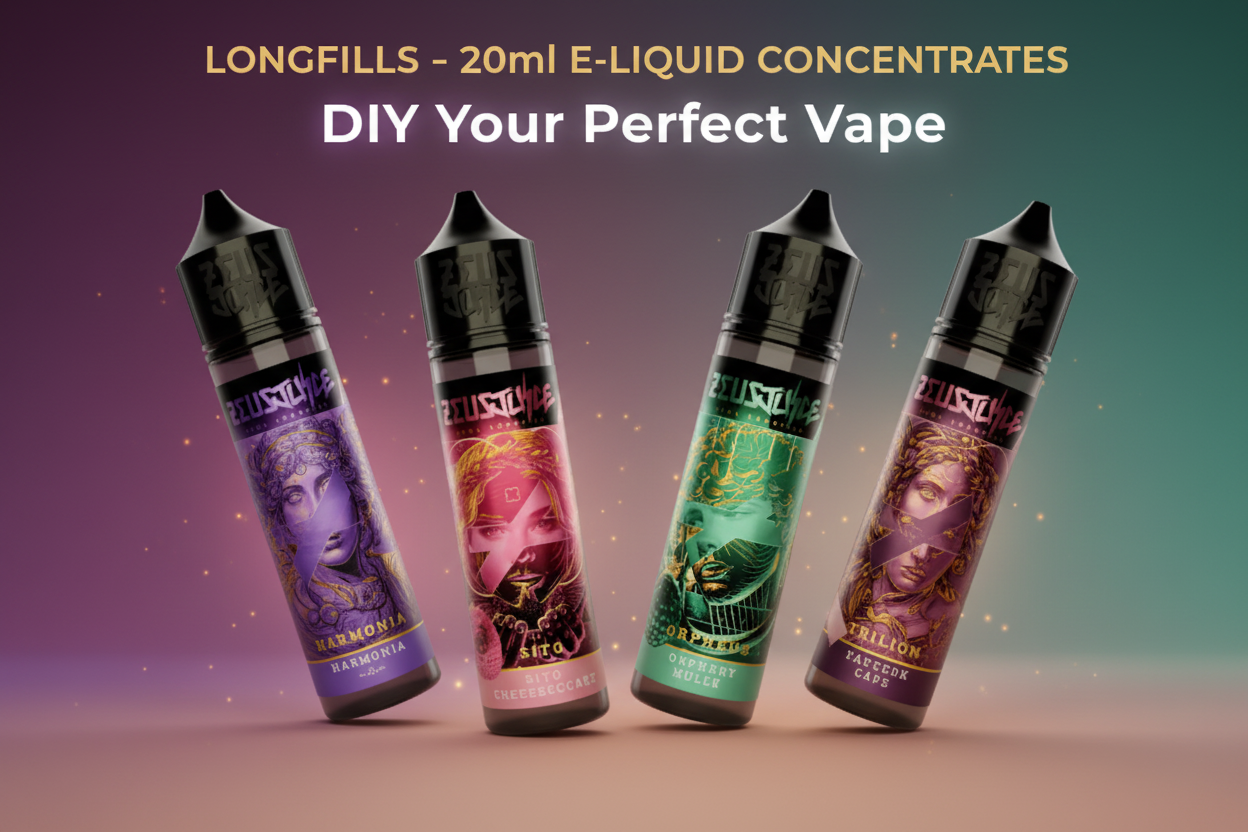 Zeus Juice Longfills - 20ml E-Liquid Concentrates