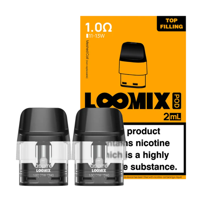 Aspire Loomix Replacement Pods 2 Pack - Vapesdirect