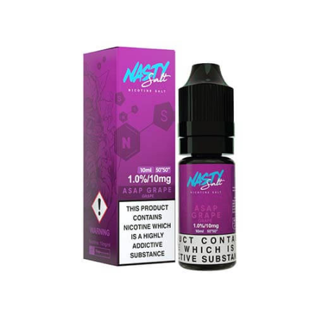 Nasty Juice Nic Salts ASAP Grape - Vapesdirect