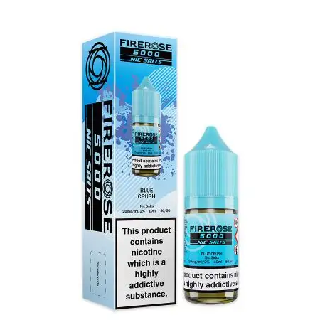 Firerose 5000 Blue Crush Nic Salt 10ml - Vapesdirect