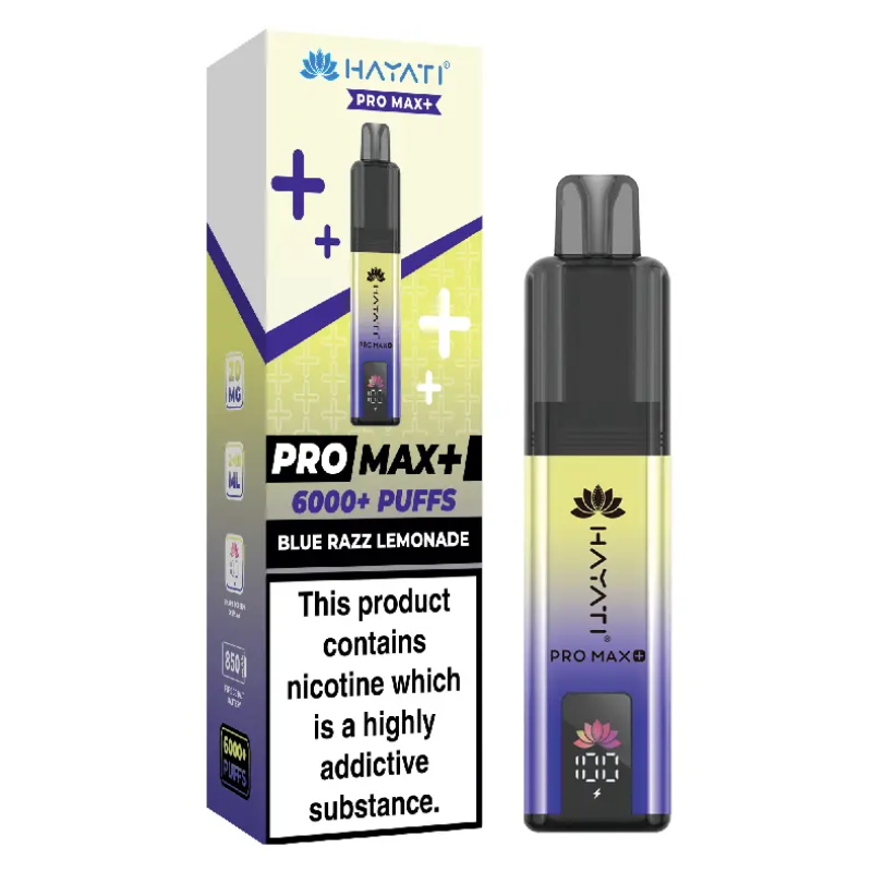 Hayati Pro Max+ 6000 Puffs Pod Vape Kit - Vapesdirect