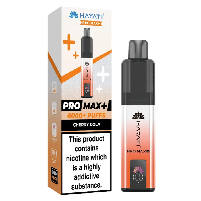 Hayati Pro Max+ 6000 Puffs Pod Vape Kit Vapesdirect Hayati Pro Max+ 6000 Puffs Pod Vape Kit Vapesdirect