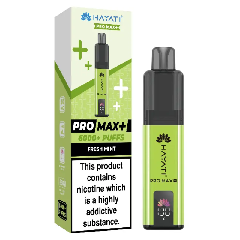 Hayati Pro Max+ 6000 Puffs Pod Vape Kit - Vapesdirect