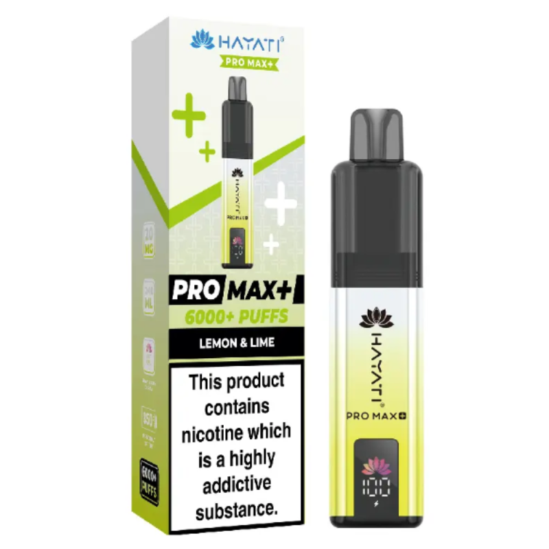 Hayati Pro Max+ 6000 Puffs Pod Vape Kit - Vapesdirect