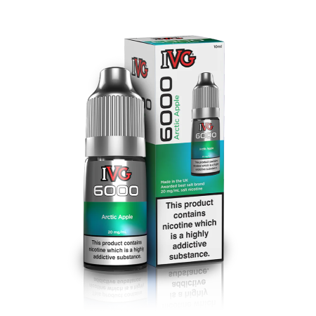 IVG 6000 10ml Bar Salts - Arctic Apple - Vapesdirect
