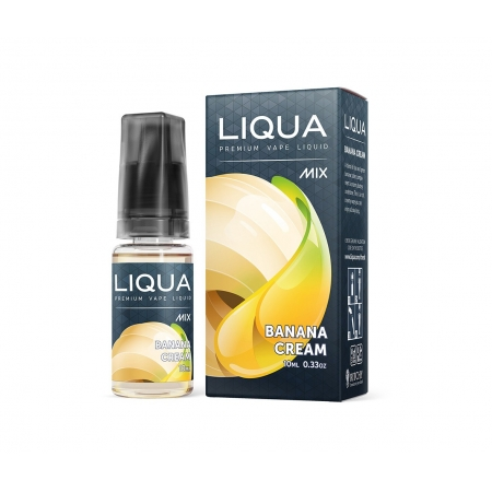 LIQUA Banana Cream 10ml E-Liquid Vapesdirect LIQUA Banana Cream 10ml E-Liquid Vapesdirect