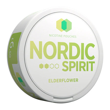 Nordic Spirit Elderflower Nicotine Pouches - Vapesdirect