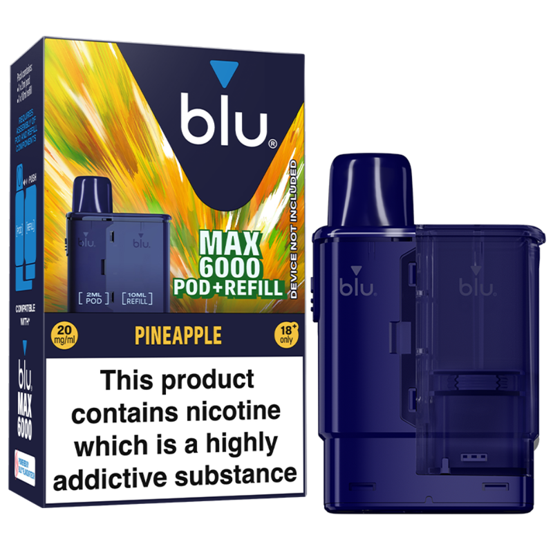 Blu MAX 6000 Pod + Refill Pack