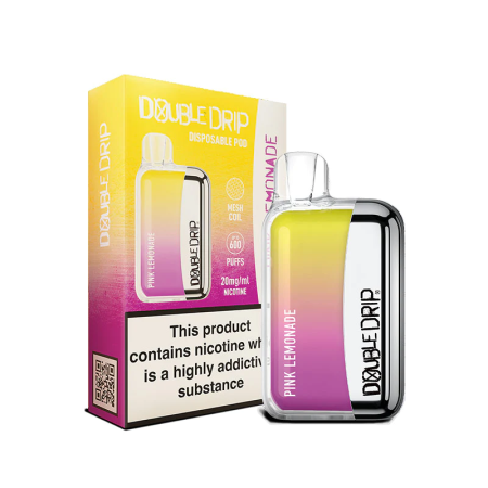 Double Drip Disposable Vape - Pink Lemonade - Vapesdirect