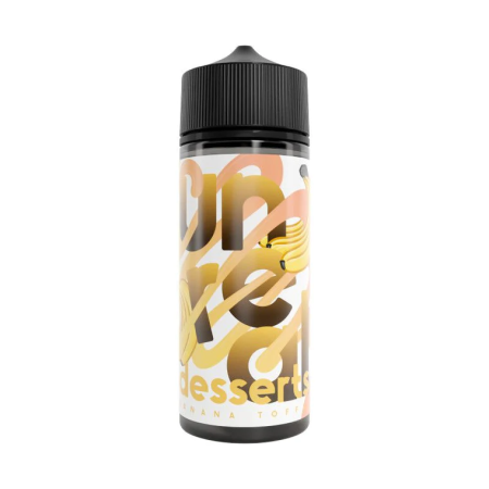 Unreal Desserts 100ML Shortfill - Banana Toffee - Vapesdirect