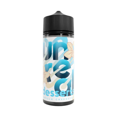 Unreal Desserts 100ML Shortfill - Vanilla Cheesecake - Vapesdirect