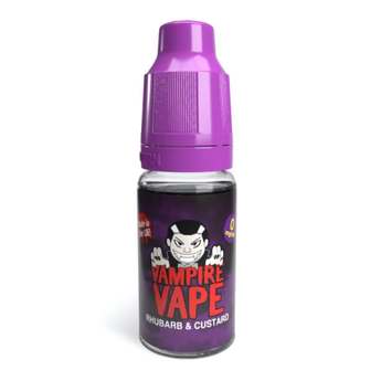 Vampire Vape Rhubarb and Custard E-Liquid 10ml