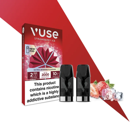 Vuse Go Prefilled Pods - Strawberry Ice - Vapesdirect