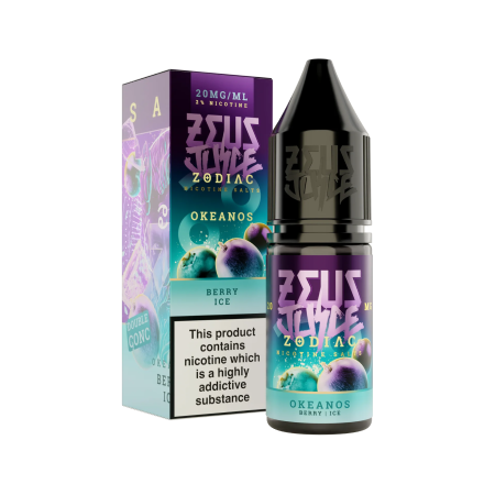 Zeus Juice Okeanos Nic Salt 10ml E-Liquid - Vapesdirect