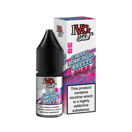 IVG 10ml Nic Salts - Sub Zero Cherry Bubblegum Breeze - Vapesdirect