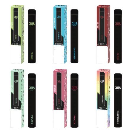 Fruitia JUS Disposable Bar - Apple Ice - Vapesdirect