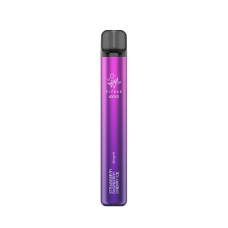 Elf Bar V2 600 Disposable Vape - Strawberry Raspberry Cherry Ice - Vapesdirect