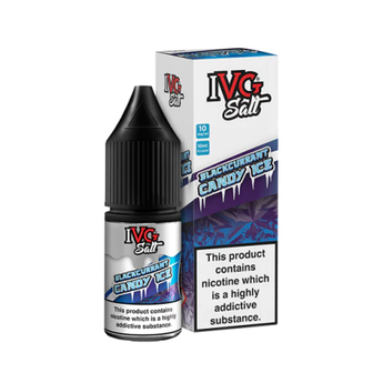 IVG 10ml Nic Salts - Sub Zero Blackcurrant Candy Ice