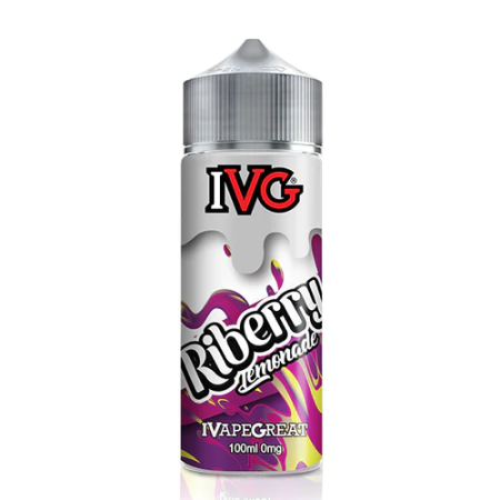 IVG 100ml Shortfill - Riberry Lemonade - Vapesdirect